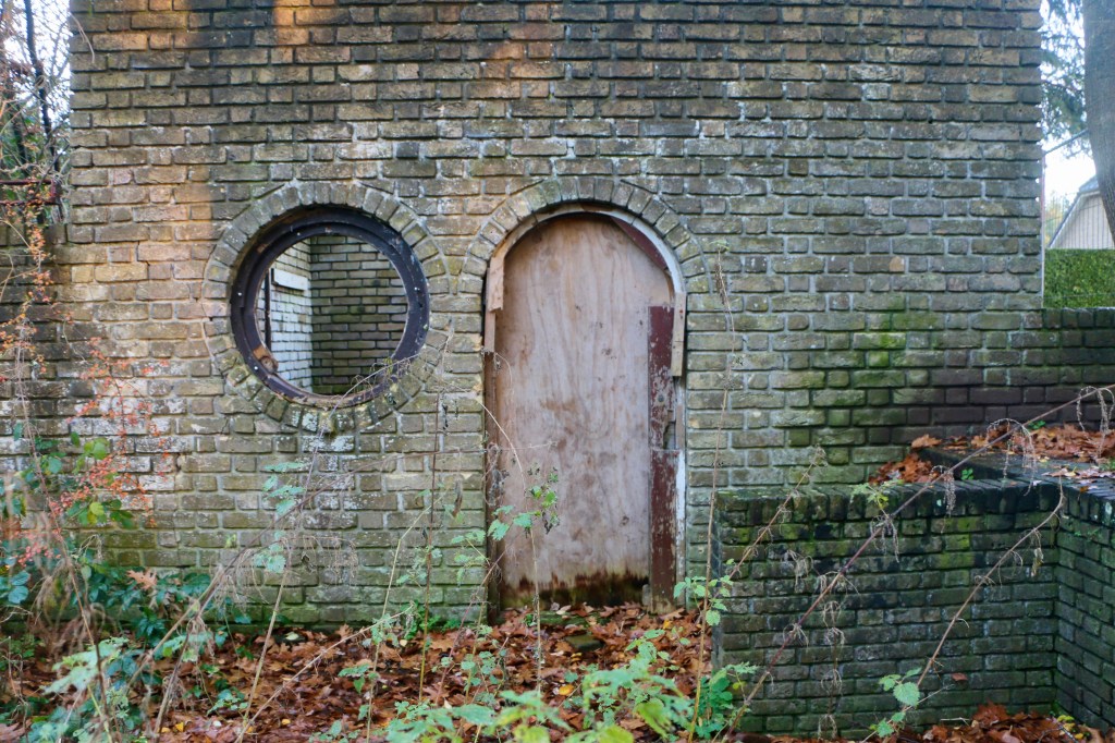 NSB-ruine : Muur van Mussert, Lunteren