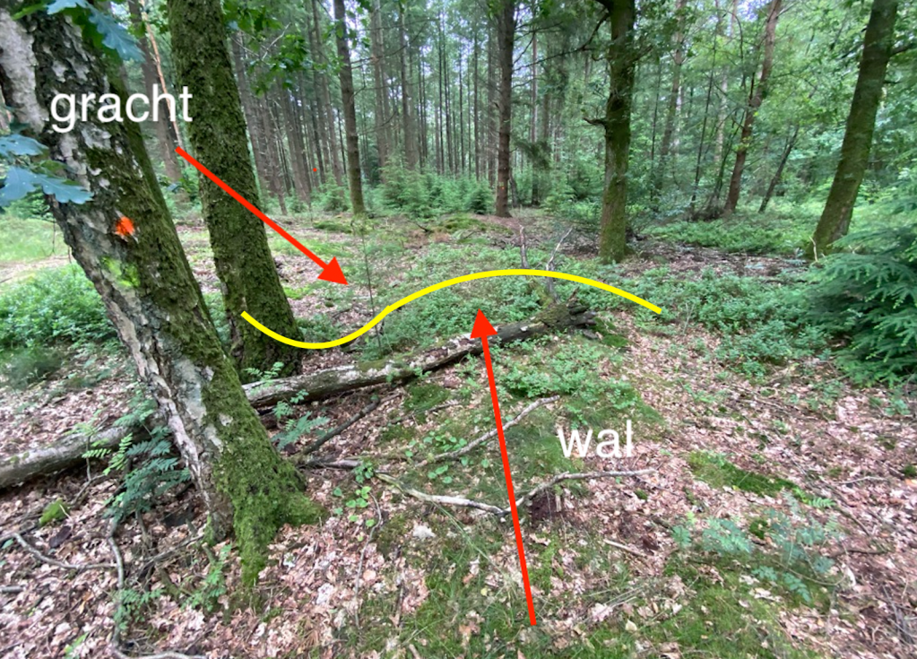 Marskamp Ermelo-wal en gracht.