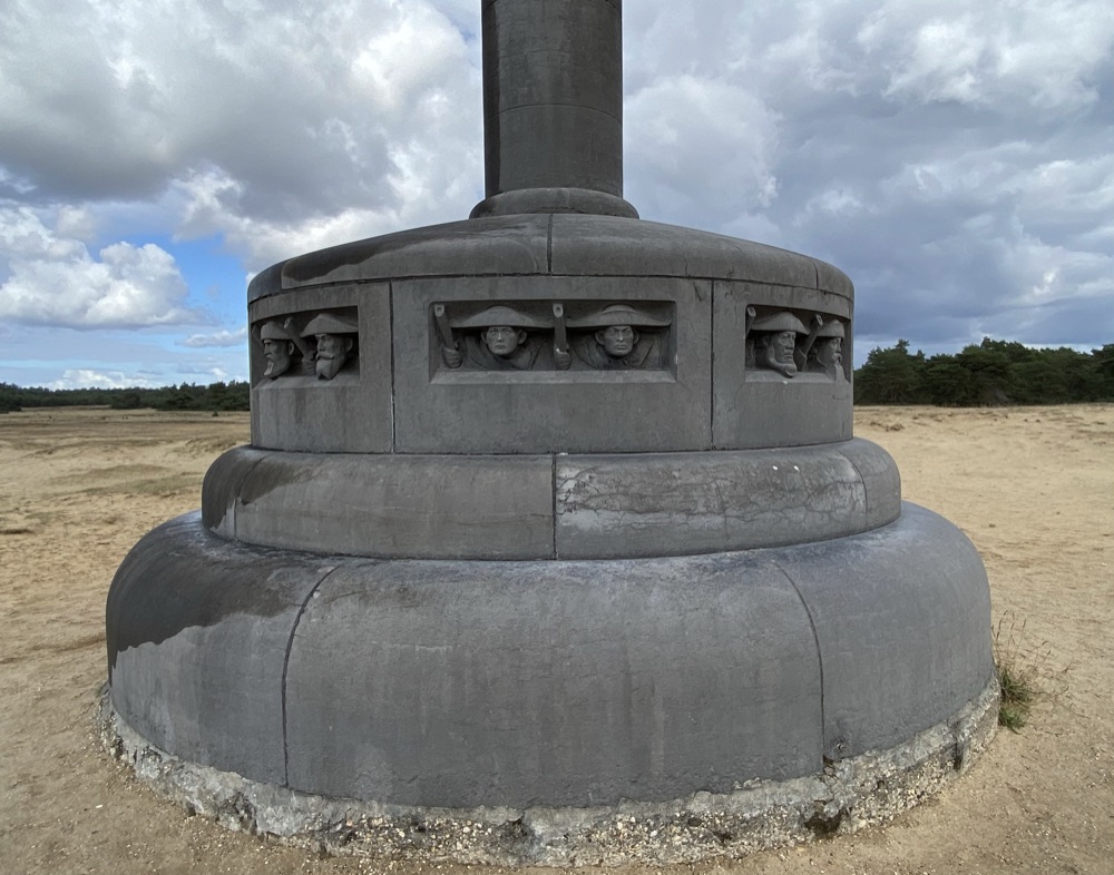 Geschiedenis van monument de wet. Otterlo - Hoge veluwe