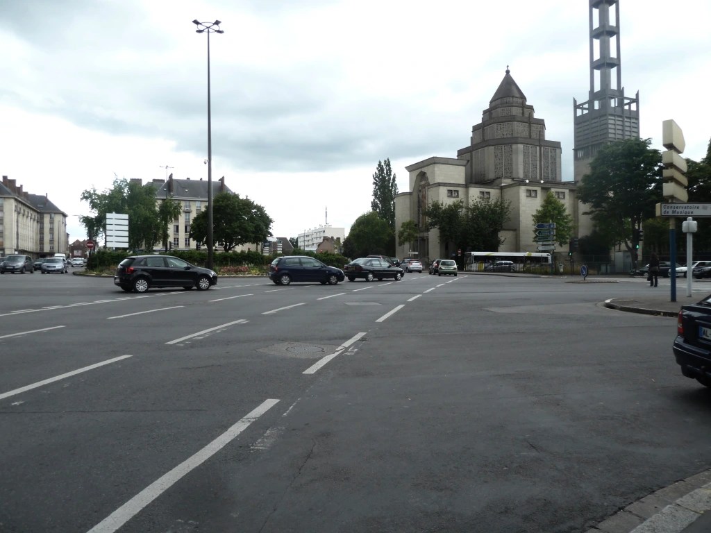 De andere kathedraal van Amiens. 
